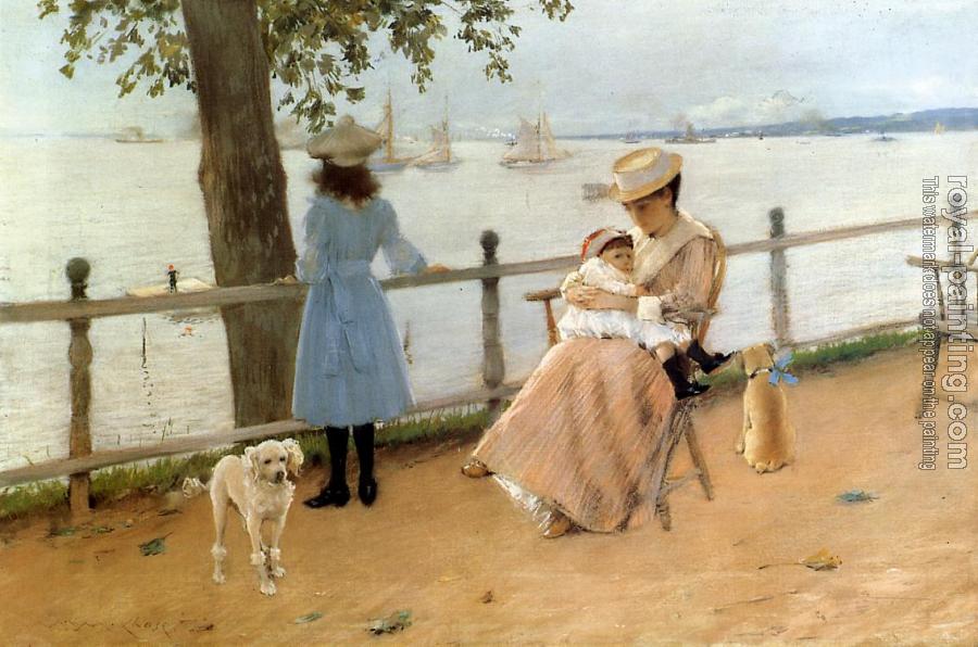 William Merritt Chase : Afternoon by the Sea aka Gravesend Bay